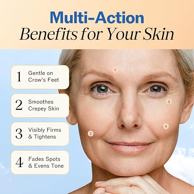 LilyAna Naturals Anti Aging Retinol Face Cream for Women – Wrinkle & Neck Cream for Firming, Retinol Moisturizer for Face with Hyaluronic Acid, Hydrating Night Cream for Fine Lines, Collagen Boost-GlimoraGlow