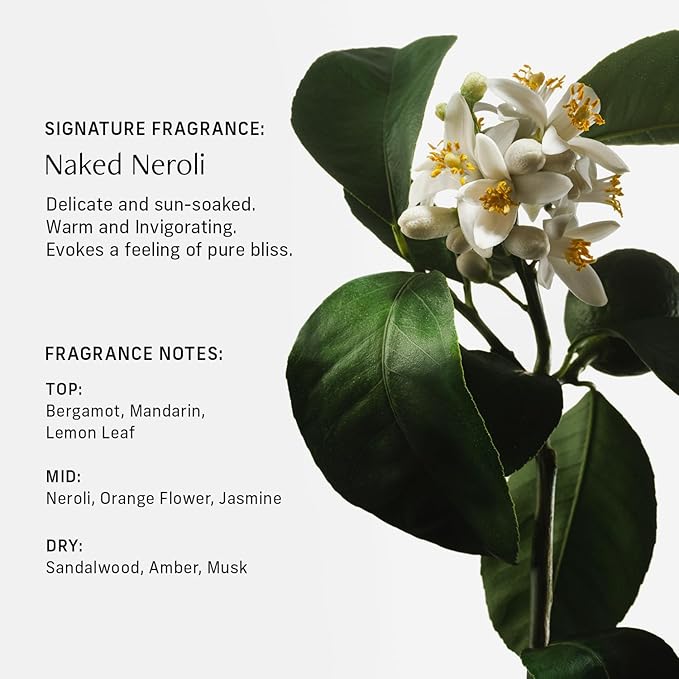 Nutrient Rich Body Cream. Naked Neroli Nourishing Moisturizer with Niacinamide and Banana Flower Extract. Deep Hydration, Thick Body Lotion, Dry Skin Cream for Women and Men, 8 Fl Oz-GlimoraGlow