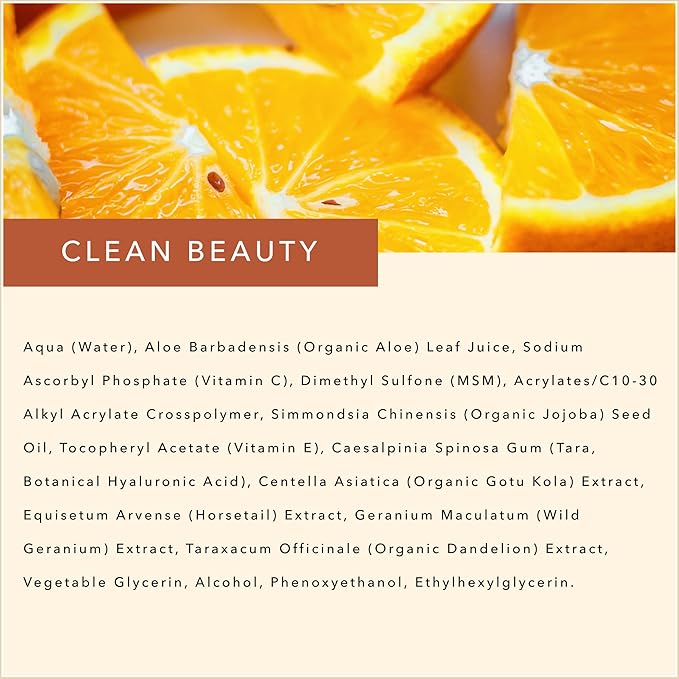 Vitamin C Serum – Hydrating Skincare Formula, Smooths Appearance of Fine Lines, Improves Skin Tone & Texture for a Fresher Look, Supports Radiant Complexion, Suitable for All Skin Types,1 fl oz-GlimoraGlow