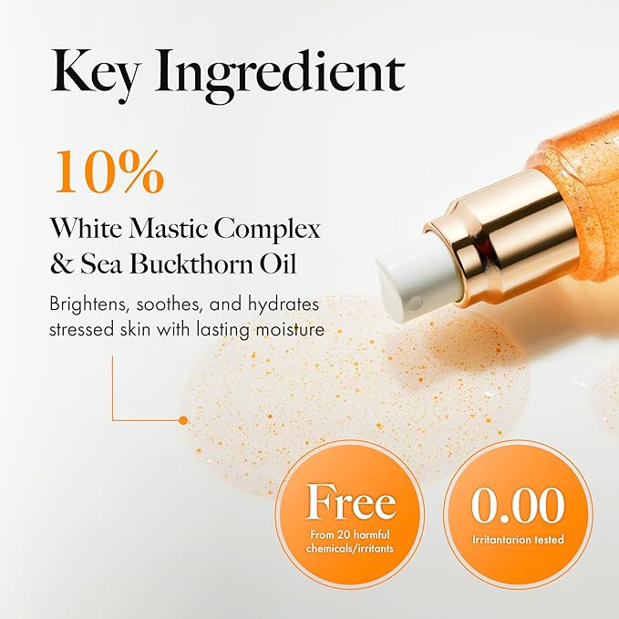 MASTINA Mastic Face Spray (1.69fl oz) Facial Mist for Natural Glow, Hydrating Formula for Dry Skin, On-the-Go Portable Korean Skin Care, Travel Summer Essentials. Mastic Gum.-GlimoraGlow