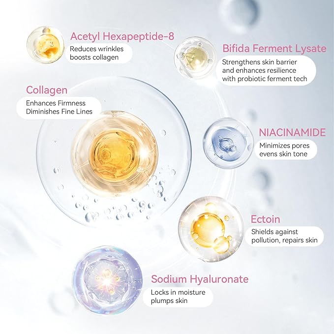 ISTON Bio-Collagen Face Mask,Overnight Revitalizing Hydrating Face Mask for Glowing Skin | Visible Firming, Deep Hydration & Refined Pores | Peptides, NMN & Hyaluronic Acid Masks For All Skin Type-GlimoraGlow