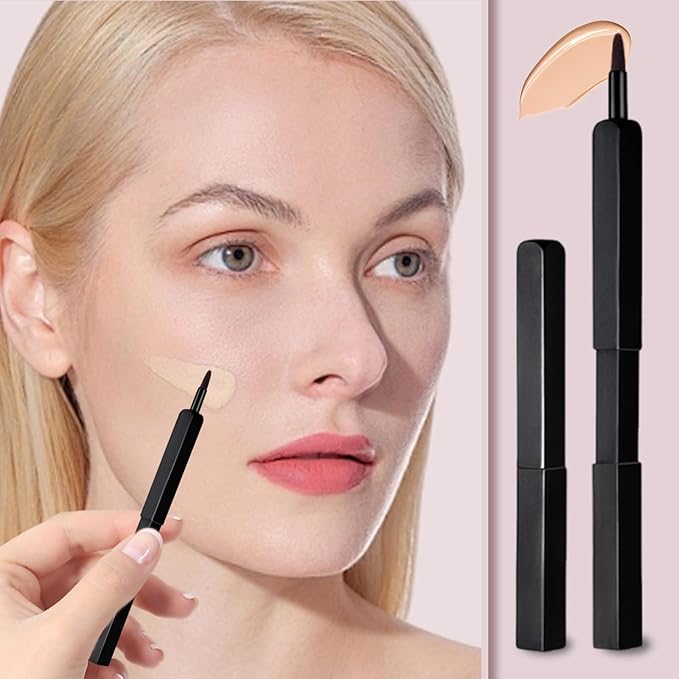 Lip Applicator Brush - 3 Pack Exquisite Professional Dustproof Retractable Lip Brush - Makeup Lipstick Lip Gloss Applicators (Black, Silver and Jewelry Red)-GlimoraGlow