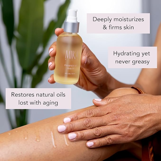 Luxury Organic Body Oil for Women | Hydrating & Moisturizing Body Oil after Shower | Certified Moisturizer for Dry Skin | Clean Beauty, Vegan and Paraben Free-GlimoraGlow