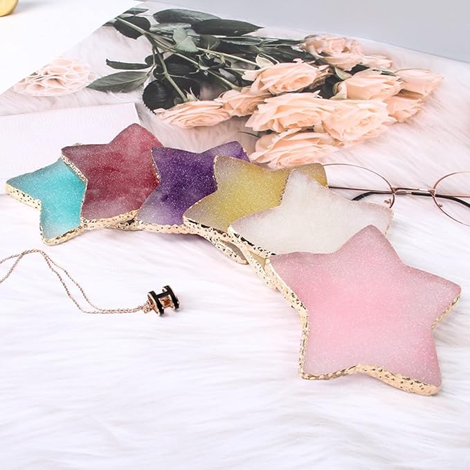 1 Piece Nail Art Palette Nail Polish Palette Mixing Palette Makeup Plate Nail Plates for Nail Art Nail Tip Holder Nail Art Display-GlimoraGlow