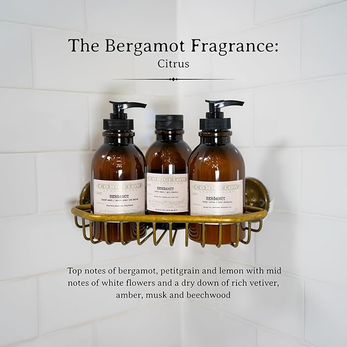 C.O. Bigelow Bergamot Body Lotion, Iconic Collection Moisturizing Body Lotion with Shea Butter, Borage Oil & Grapeseed Oil, 10.5 Fl Oz-GlimoraGlow