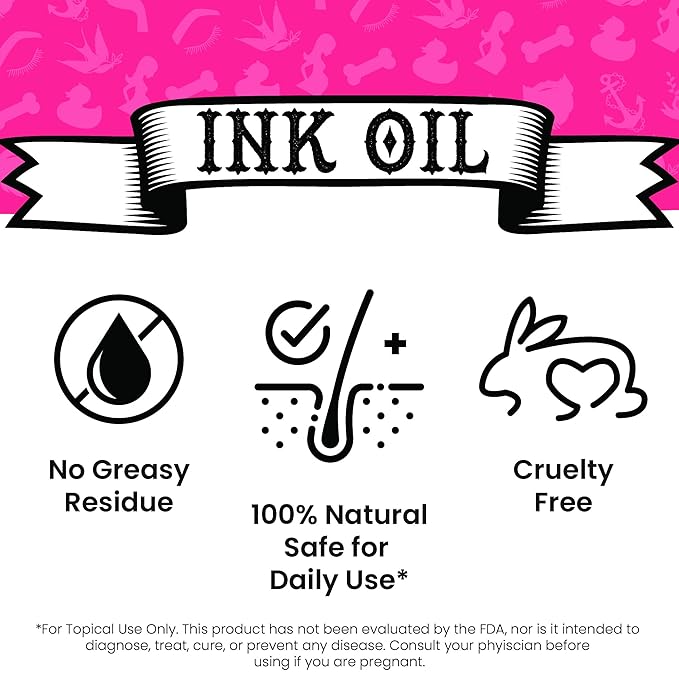 Ink Oil Bump Oil Stretch Mark Treatment | Baby Bump Essentials | Scar Removal | Pregnancy Must Haves First Trimester | Maternity Care | Ink - Bio Oil Stretch Marks Pregnancy | Advanced Skincare-GlimoraGlow