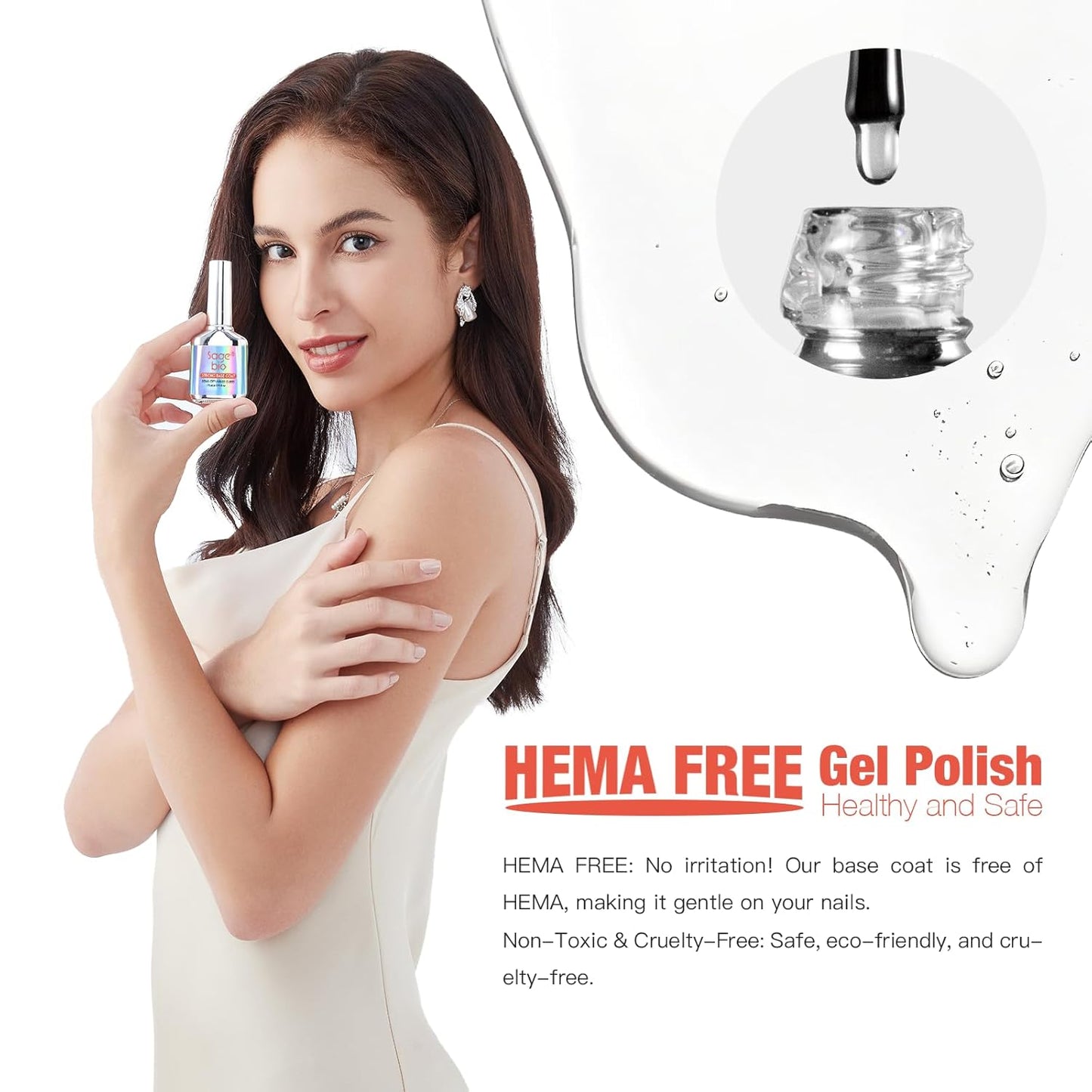 15ml Gel Top Coat Glossy Top Coat– Long Lasting Professional Nail Art Home Salon-GlimoraGlow