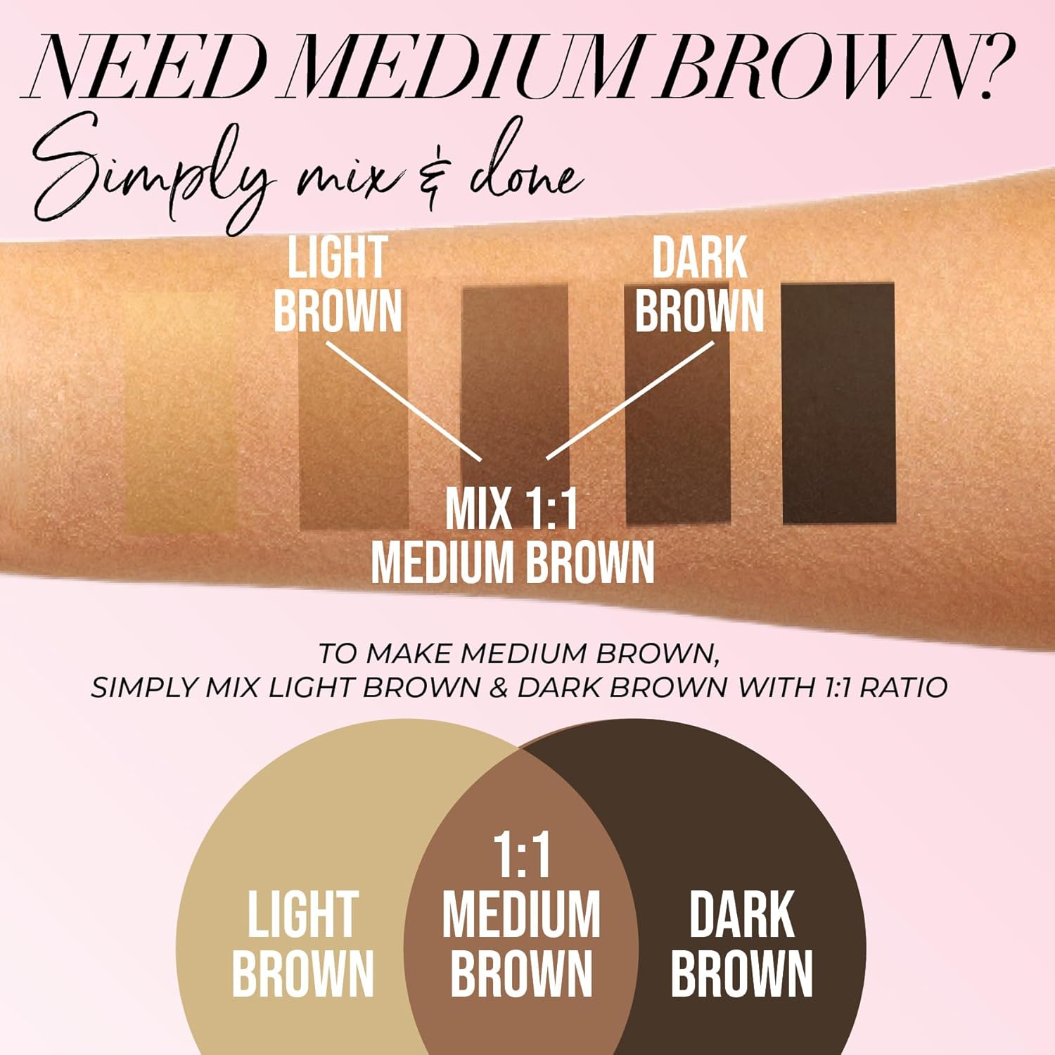 Hybrid Liquid for Professional Eyebrow Kit (Multicolor-3)-GlimoraGlow