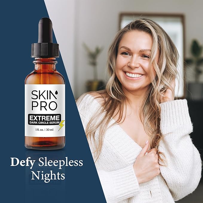 Extreme Dark Circle Serum - Under Eye Treatment for Dark Circles, Puffiness, Wrinkles & Fine Lines - Revitalizing, Anti-Aging & Eye Depuffer Serum for Eye Skin Care l 30 ml-GlimoraGlow