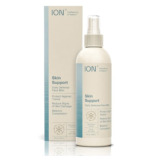 ION* Intelligence of Nature Skin Support | Skincare for Anti-Aging, Healthy Skin & Hydration to Defend Against Toxins, Reduce Redness, Improve Skin Microbiome (8 oz.)-GlimoraGlow