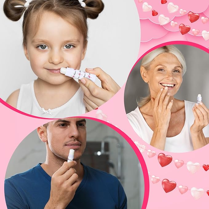 12 Pack Dance Theme Ballet Lip Balms Bulk Moisturizing Lip Balms Back To School Gift Ballet Gifts Lip Balm Christmas Thanksgiving Day Dance Party Thanks Gift for Dancer Girl Woman-GlimoraGlow