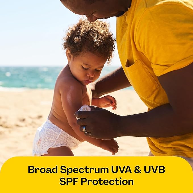 Hello Bello Mineral SPF 50 Face & Body Sunscreen Stick, Water Resistant and Reef Friendly Roll On Sun Protection, 1oz-GlimoraGlow