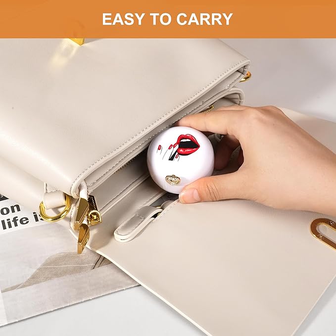 2 Pack Lip Balm Containers,Plastic Portable Empty Lip Balm Container with Mirror and Silicone Lip,Empty Lipstick Dispenser Box for Travel,Home-GlimoraGlow