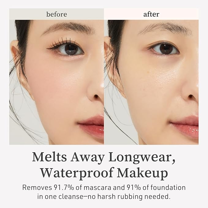 NOONI Facial Cleanser - Snow Aqua 0 Ginseng Deep Cleansing Oil | Makeup Blackhead Remover, Pore Care Control, Glass Skin, Helps Control Sebum, Revitalizing Care, 6.76 FL.Oz (200 ml)-GlimoraGlow