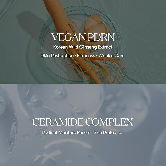 VT COSMETICS PDRN Glow Ampoule, PDRN Facial Mist, Deep Hydration Spray Serum, Vegan Skin Care, Light-weight Face Moisturizer, Plumping Effect, Fragrance-Free, Korean SkinCare (3.38 fl oz / 100 ml)-GlimoraGlow