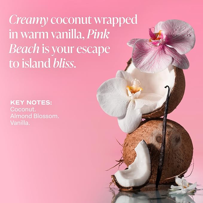 Saltair Body Lotion - 2 Pack Moisturizing Lotion For Dry Skin. Pink Beach Scented Hydrating Body Cream with Nourishing Moisturizer Formula. Skin Care for Women and Men. 2x 10oz Tubes-GlimoraGlow