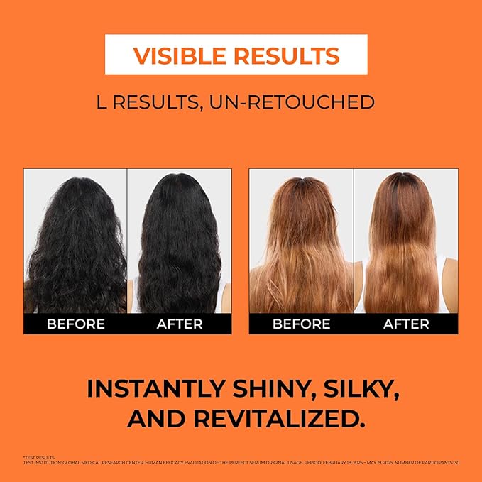 Mise En Scene Perfect Serum Original Bigger Size - Hair Oil for Frizzy & Dry Hair, Hydration and Nutrition Hair Essence for Damage Care, Floral Fragrance, Korean Hair Care Product, 3.71 Fl Oz.-GlimoraGlow