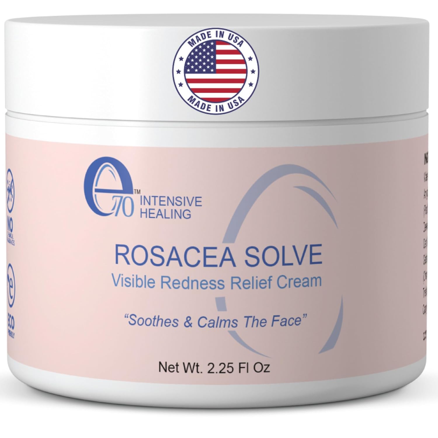 Rosacea Treatment for Face Skincare Cream for Women & Men (Pack of 1) - Gentle Moisturizer Redness Reducing Skin Care - with Aloe Vera & Hyaluronic Acid - Day-Night, Made in USA (2.25 fl. oz.)-GlimoraGlow
