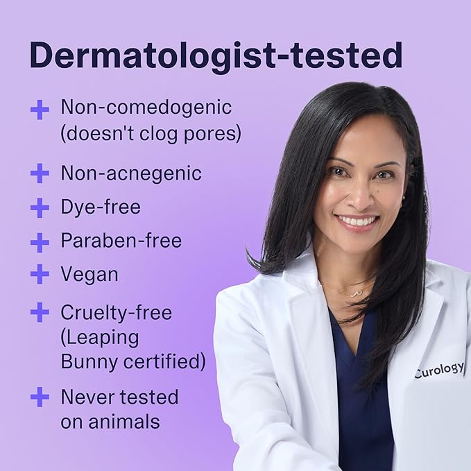 Curology Gel Face Moisturizer, Daily Face Lotion with Hyaluronic Acid, for Oily, Dry or Sensitive Skin, 1.7 fl oz-GlimoraGlow