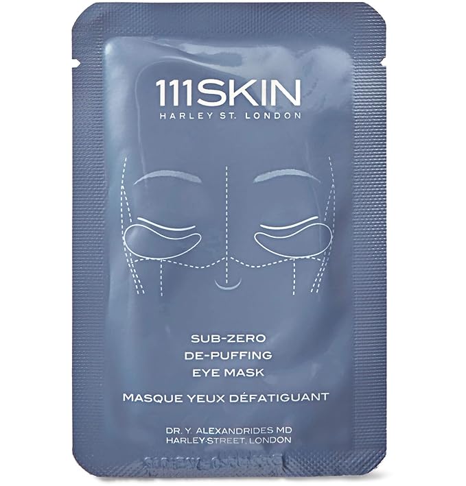 111SKIN HARLEY ST. LONDON Sub-Zero De-Puffing Eye Mask - 1 mask 6ml / 0.2fl.oz-GlimoraGlow