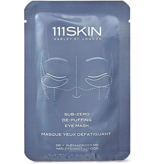 111SKIN HARLEY ST. LONDON Sub-Zero De-Puffing Eye Mask - 1 mask 6ml / 0.2fl.oz-GlimoraGlow