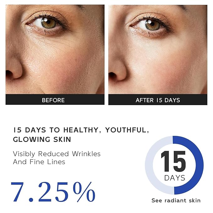 Copper Peptides Serum for Face - Peptides Collagen Renewal & Anti-Aging Serum - GHK-Cu, EGF, Hyaluronic Acid,Collagen - Anti Wrinkle, Firming, Moisturizing-Korean Skin Care,25mL/0.88 Fl Oz-GlimoraGlow