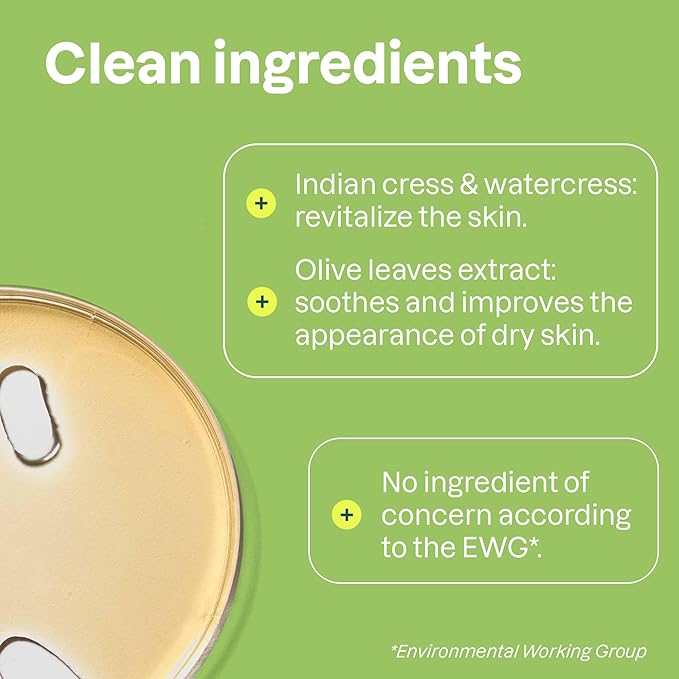 ATTITUDE Body Cream, EWG Verified Moisturizer, Vegan Moisturizing Products For Dry Skin, Dermatologically Tested, Olive Leaves, 8 Fl Oz-GlimoraGlow