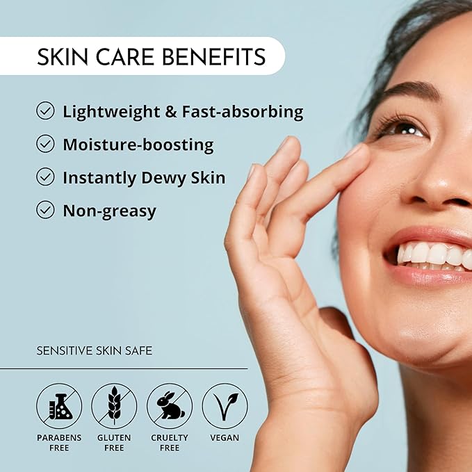 MAELOVE Hydrator Hyaluronic Acid B5 Serum with Resveratrol for Instantly Dewy Glow, Fills Fine Lines, Lightweight and Non Greasy, 1.0 fl oz-GlimoraGlow