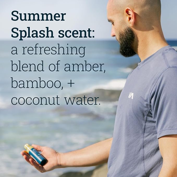 Oars + Alps Face & Scalp Sunscreen Spray Mist, SPF 35 Facial & Hair Sunscreen, Protects from Blue Light, Incfused with Aloe Vera + Cucumber, Water & Sweat Resistant, Summer Splash Scent, 2pk-GlimoraGlow