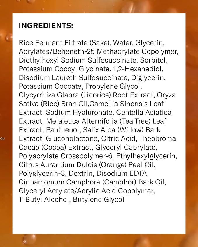 Then I Met You Soothing Tea Cleansing Gel, Hydrating Water-Based Face Cleanser with Fermented Rice Water & Green Tea, Vegan & Clean Skincare, 3.38 oz-GlimoraGlow