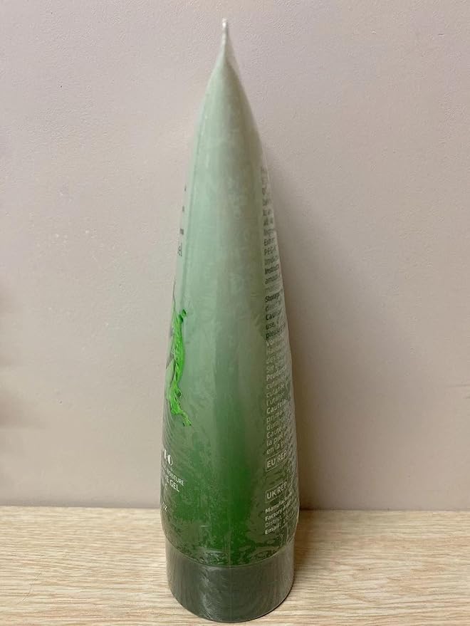 200x2 ML Aloe Vera Gel – 99% Organic Pure Aloe Vera Hydrating Face & Body Moisturizer, Natural Aloe Cream for Dry Skin, Sunburn, Acne, Soothing & Moisturizing-GlimoraGlow