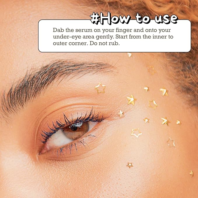 Made in USA Natural Peptide Retinol Niacinamide Eye Serum Anti Aging Brightening Firming Under Eye Care Non-greasy Formula - 1oz/30ml (#Purifect RestoreRepairReverse Niacinamide Eye Serum)-GlimoraGlow