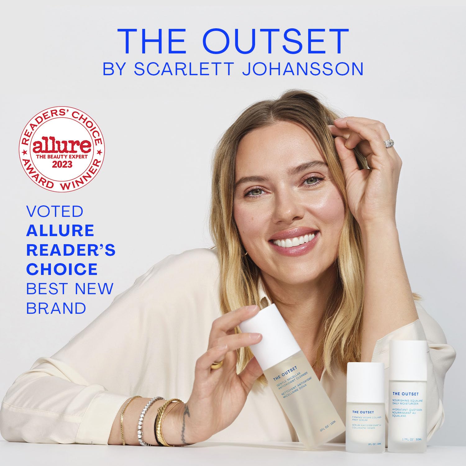 The Outset Firming Vegan Collagen Prep Serum - Gentle, Fragrance Free Multi-Benefit Serum - Hydrating, Brightening, Plumping and Anti-Aging - Clean, Vegan, Gluten Free - All Skin Types - 1 fl oz-GlimoraGlow