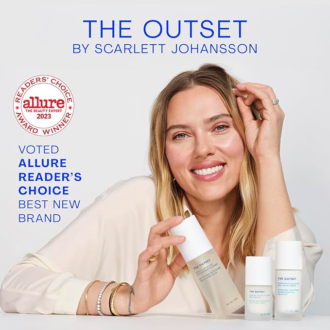 The Outset Ultralight Moisture Boosting Face Oil - Fragrance Free with Squalane - Non-clogging, Fast-Absorbing - Clean, Vegan, Gluten Free - All Skin Types, Sensitive Skin - 1 fl oz-GlimoraGlow
