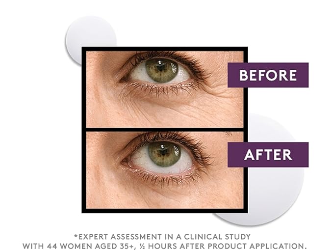 COVERGIRL Simply Ageless Skin Eye Lift Serum, Reduces Wrinkles, 1 Pack, 0.92 Oz ,Serum, Face Serum, Skin Tightening Serum, Anti-Wrinkle Serum, Tighter Skin, Instantly Youthful, Works Well With Makeup-GlimoraGlow