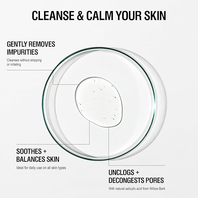 Grown Alchemist Gentle Gel Facial Cleanser (200ml) Natural Face Wash. Hydrating Bergamot & Rosebud Exfoliating with Willow Bark, a Salicylic Acid Alternative.-GlimoraGlow