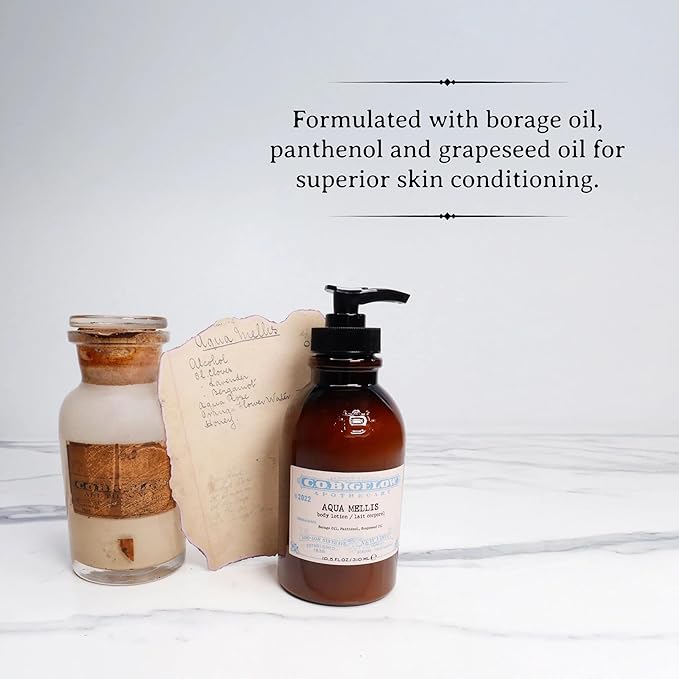 C.O. Bigelow Aqua Mellis Body Lotion, Iconic Collection Moisturizing Body Lotion with Shea Butter, Borage Oil & Grapeseed Oil, 10.5 Fl Oz-GlimoraGlow