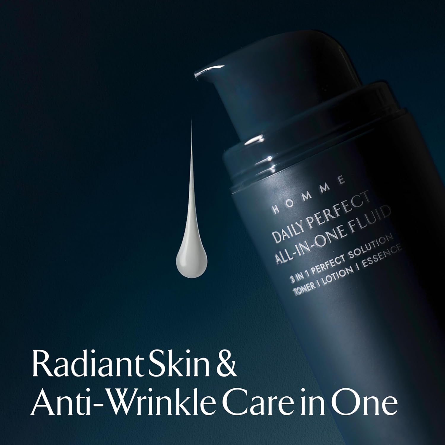 LA MUSE Homme Daily All-in-One Face Moisturizer for Men | 3-in-1 Toner, Lotion, Essence | Lightweight, Hydrating After-Shave Lotion for Oily & Sensitive Skin | Korean Skincare | Original Size-GlimoraGlow