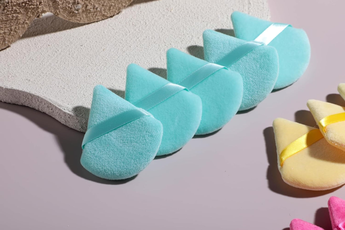 BS-MALL Makeup Sponge Set 20 Pcs – Premium Portable Super Soft Triangle Puff for Flawless Makeup Application,Beauty Cosmetic Applicators For Daily Use (Multicolored)-GlimoraGlow