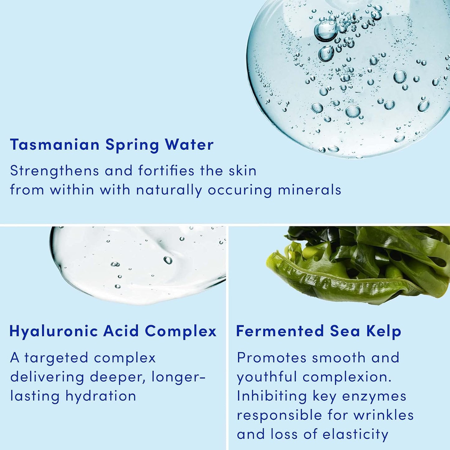 Sand & Sky Tasmanian Spring Water Hydrating Serum with Hyaluronic Acid & Probiotics - Fine Line Reducing Face Serum, Plumps Skin & Smooths Wrinkles, 1 fl oz-GlimoraGlow