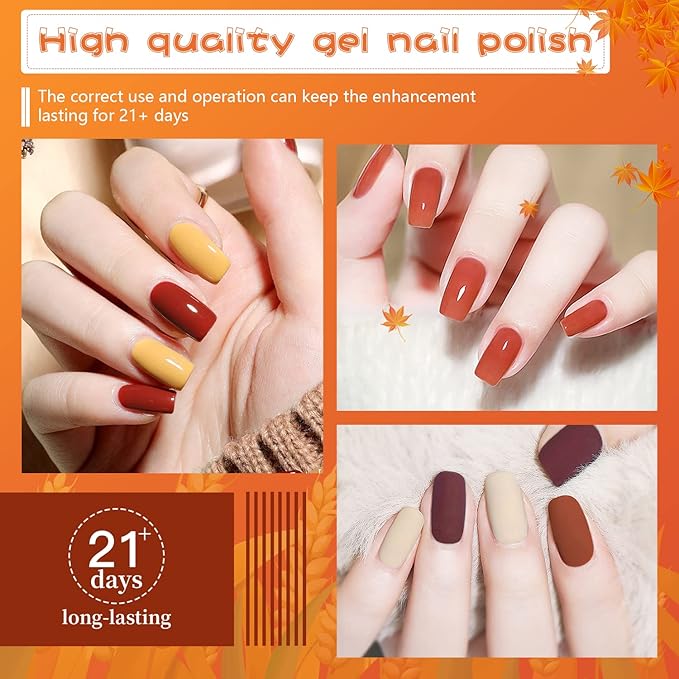 JODSONE 36 Pcs Gel Nail Polish Kit with U V Light of 32 Color Gel Polish Nail Collections Base and Top Glitter Coat Manicure Tools-GlimoraGlow