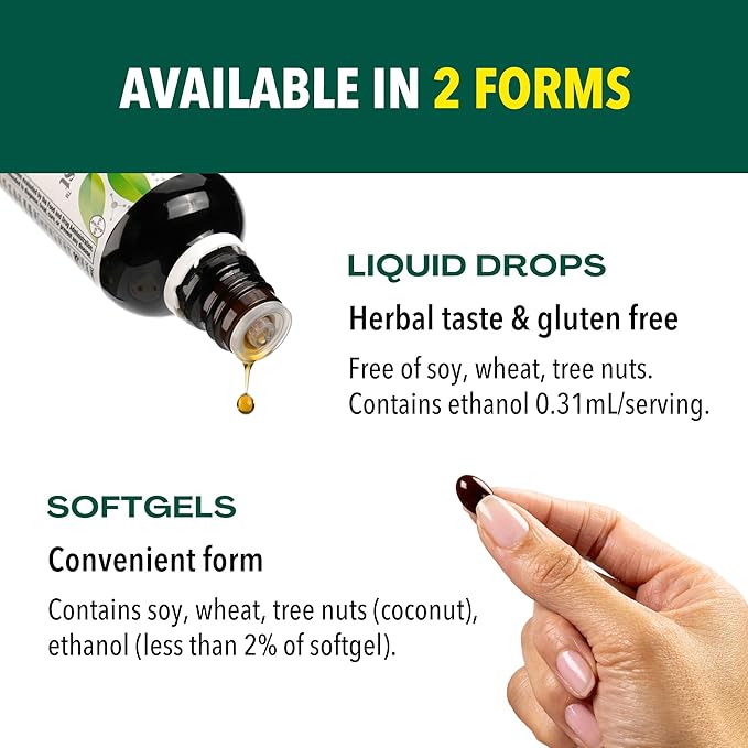 Iberogast Liquid Drops, Herbal Relief of Stomach Upsets: Occasional Indigestion, Bloating, Gas, Nausea, Upset Stomach; Gluten Free; 6-Herb Blend with Iberis Amara, Peppermint, Licorice; 50mL-GlimoraGlow