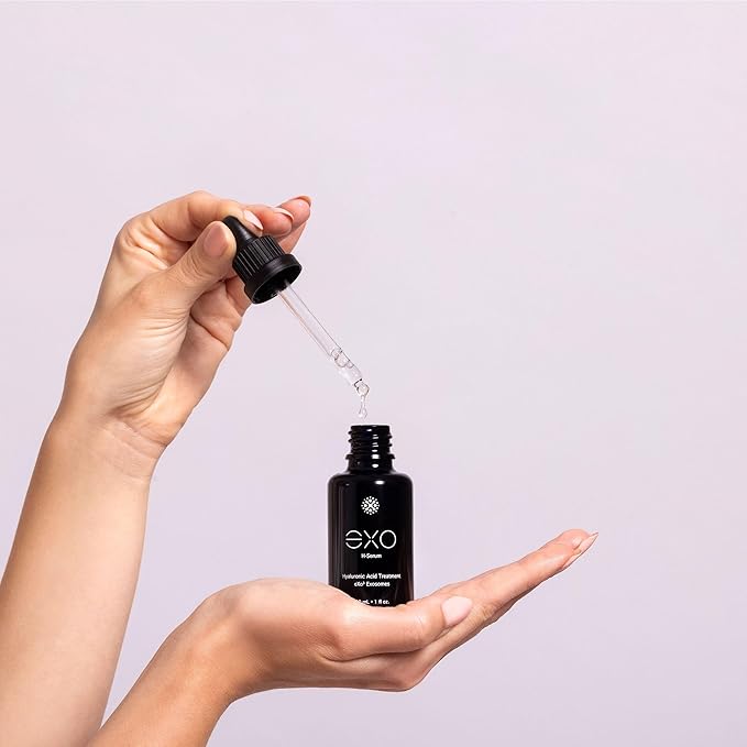 EXO SKIN SIMPLE - EXO H-SERUM™ Exoceuticals Hyaluronic Acid Treatment | Serum for Hydration | Innovative Exosome Skincare Solutions | 30ML (1 fl oz.)-GlimoraGlow