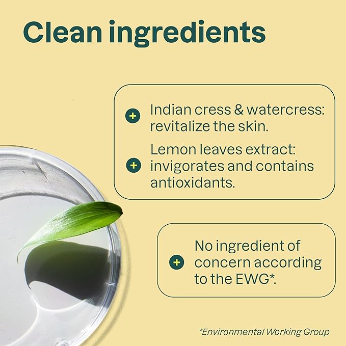 ATTITUDE Micellar Foaming Facial Cleanser, EWG Verified, Dermatologically Tested, Plant and Mineral-Based, Vegan, Earl Grey & Cucumber Scent, 5 Fl Oz-GlimoraGlow