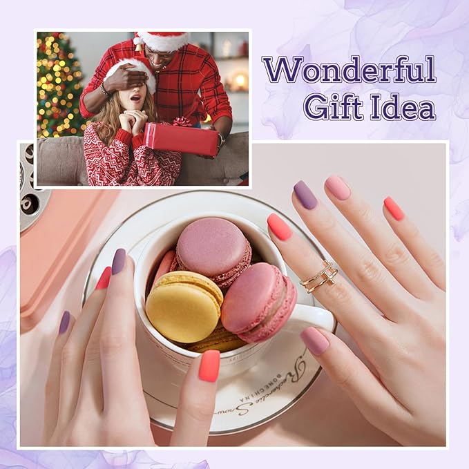 JODSONE 20 Colors Gel Nail Polish Kit with U V Light Base Top Matte Coat High Shine Vibrant Nail Gel Equipped with Manicure Tools-GlimoraGlow