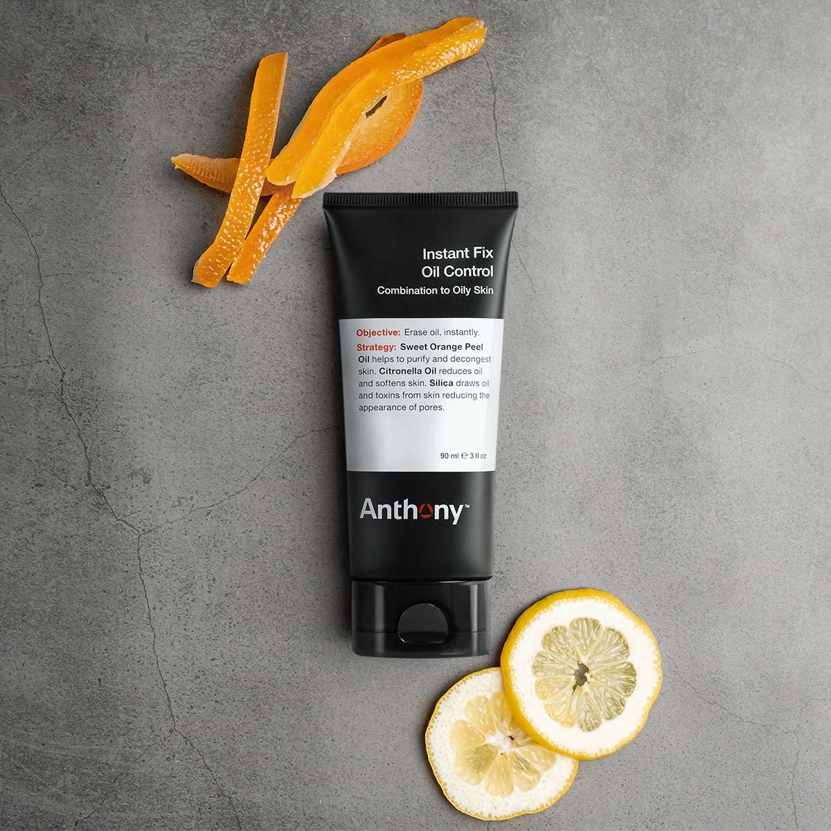 Anthony Instant Fix Oil Control for Men – Mattifying Lotion for Oily Skin – Moisturizer and Pore Minimizer Instantly Eliminates Shine – 3 Fl Oz-GlimoraGlow