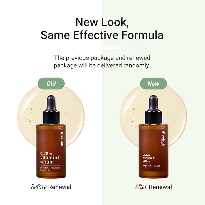 Meebak Korean Vitamin C Serum | Brightening Dark Spot Remover | Soothing Anti Aging & Skin Brightening w/Centella Asiatica, Panthenol, & Adenosine-GlimoraGlow