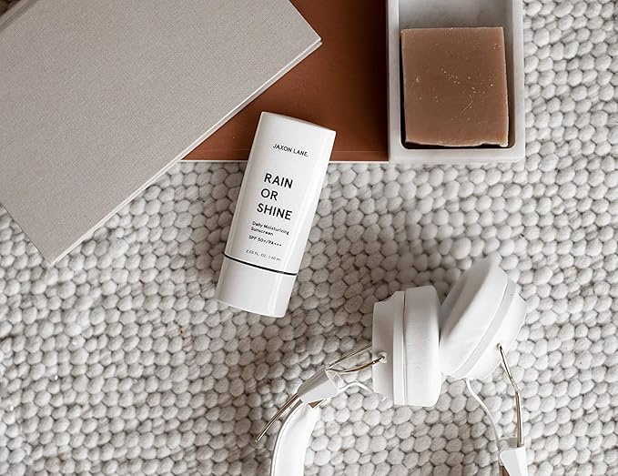 RAIN OR SHINE Anti Aging Face Sunscreen SPF 50 for Clear Skin w/Green Tea, Hyaluronic Acid, Vitamin E Oil, Ginseng, Licorice Root – SPF Moisturizer for Face & Body (Fragrance-Free, 2.03 Fl Oz, 4 pack)-GlimoraGlow