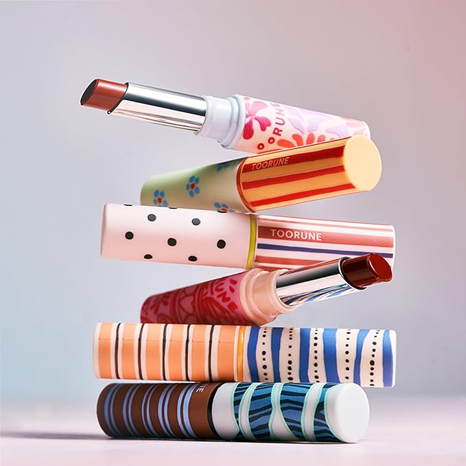 Hydrating Tined Lip Blams - Moisturizing High Pigmented Lip Blam Stick Care Plumping Glossy Finish for Dry Lips for Women-GlimoraGlow