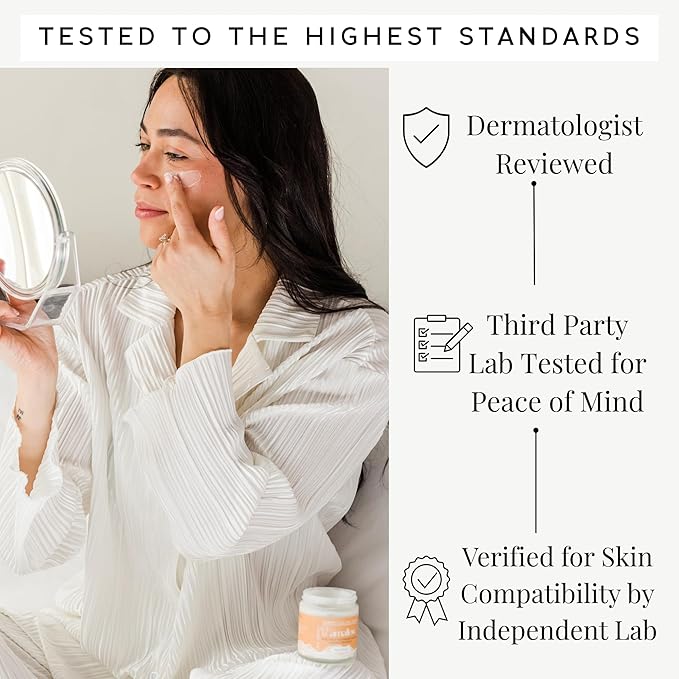 Amallow 100% Grass Fed Beef Tallow for Skin Care - Face + Body - Whipped Moisturizer - Natural Lotion, 4 FL. oz. (Orange Creamsicle)-GlimoraGlow